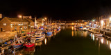 The harbour by night, Weymouth