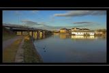 Road bridge from the marina, Weymouth, Dorset