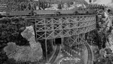MODEL RAILROAD LAYOUT - ISO 1600