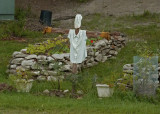 A BIG SCARECROW FOR A VERY SMALL GARDEN - ISO 400 - 300MM