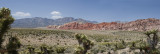 Red Rock canyon, panorama
