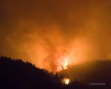Annabella Utah Fire - night