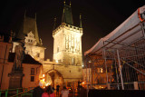 Charles bridge western end