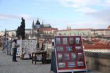 Artists on the Charls Bridge