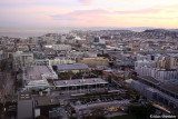 View from 34th floor of the Westin Hotel