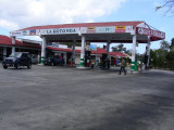 Cuban gas station....1.21 CUC
