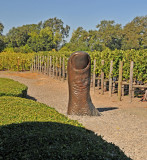 Bronze Thumb Statue by French Sculptor, Cesar Baldachini