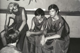Roman Day - Eric Bristow (l), Greg Sewell (c) Steve Halmo (r)