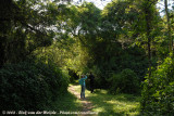 José & Daan birding in the coastal forest