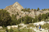 An unnamed peak above Big McGee Lake.