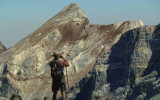 Bob looking at Mt. Baldwin.