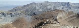 A pano looking southeast, our group in the center.