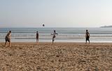 The town beach is a focus of community life
