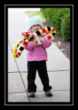 Kitty cat hat and snake