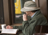 May 12, 2008 - Reading at Starbucks