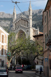 Soller church from tram