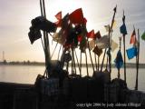 flag silhouettes, Essaouira