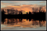 Reflections, and a Golden Sunset