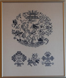 oriental blue and white