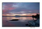 Sunrise, Yellowstone Lake