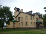 A southern view of Martin Van Buren's house.