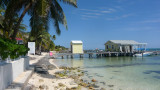 I started walking along the beach from Royal Caribbean Resort to the town of San Pedro.