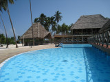 Pool and restaurant