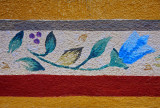 Color Block Painted Flowers