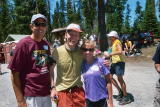 Mike Ashcraft (medical aid captain), Jay Batchen (25:22) & me at Robinson Flat
