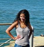 The girl of the island of Aix...