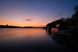January sunset