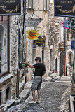 Morning Watering, St Paul-de-Vence