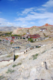View towards the monastery from the ridge