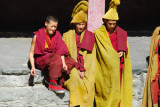 Tourists may go inside the main assembly hall to hear the monks chanting