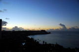 Night falls over Tumon Bay