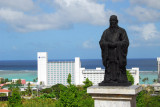 Confucius Park along Marine Drive overlooking Tumon