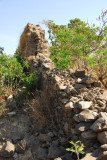 Wall to the royal compound, Guzara Castle