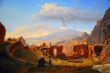 The Roman Theater at Taormina, Louise-Joséphine Sarazin de Belmont, 1828