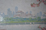 Yongwang Station mosaic - Pyongyang Grand Theatre