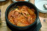 Lunch at a small Korean restaurant