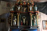 Interior, Garmo Stave Church, Maihaugen