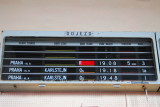 Departure board - Beroun Railway Station