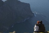 Looking down at Horseidvika
