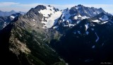 Eel Glacier, West Peak, Mt Anderson, Olympic Mountains, Washington
