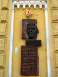 Memorial to City Hall's architect
