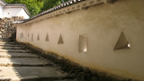 Shooting holes near the Ha-no-mon