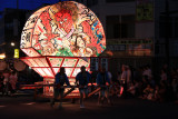 Neputa float with demon and maiden