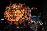 Serpent float and oncoming neputa fan