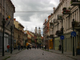 Old Town scenery on Vilniaus gatvė