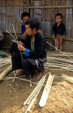 Hill tribe man at work